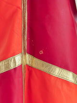 Colorblock Leather Jacket Jacket arcadeshops.com