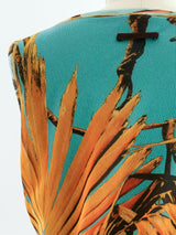 Jean Paul Gaultier Mesh Palm Print Bubble Dress Dress arcadeshops.com