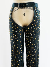 Studded Leather Chaps Bottom arcadeshops.com