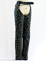 Studded Leather Chaps Bottom arcadeshops.com