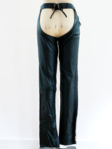Studded Leather Chaps Bottom arcadeshops.com