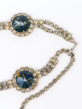 Rhinestone and Blue Crystal Belt Accessory arcadeshops.com