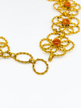 Yves Saint Laurent Gripoix Daisy Chain Belt Accessory arcadeshops.com