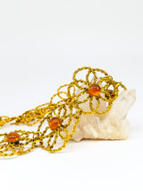 Yves Saint Laurent Gripoix Daisy Chain Belt Accessory arcadeshops.com