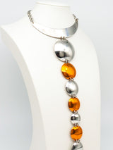 Space Age Disc Necklace Jewelry arcadeshops.com