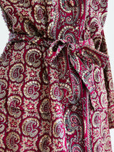 Beaded Paisley Shirt Dress/Duster Dress arcadeshops.com