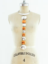 Space Age Disc Necklace Jewelry arcadeshops.com