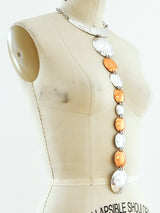 Space Age Disc Necklace Jewelry arcadeshops.com