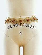 Yves Saint Laurent Gripoix Daisy Chain Belt Accessory arcadeshops.com