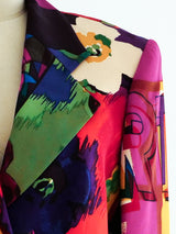 Iceberg Floral Print Jacket Jacket arcadeshops.com