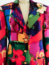 Iceberg Floral Print Jacket Jacket arcadeshops.com