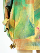 Brushstroke Leather Jacket Jacket arcadeshops.com
