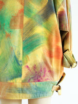 Brushstroke Leather Jacket Jacket arcadeshops.com