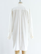 Escada Leaf Embroidered Shirt Top arcadeshops.com