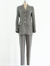 Moschino Gingham Pant Suit Suit arcadeshops.com