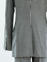 Moschino Gingham Pant Suit Suit arcadeshops.com