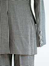 Moschino Gingham Pant Suit Suit arcadeshops.com