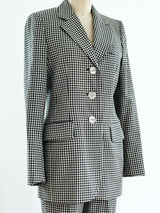 Moschino Gingham Pant Suit Suit arcadeshops.com