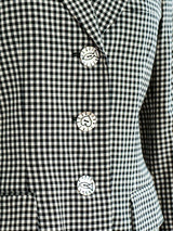 Moschino Gingham Pant Suit Suit arcadeshops.com