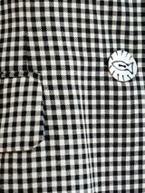 Moschino Gingham Pant Suit Suit arcadeshops.com