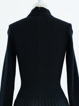 Alaia Fit and Flare Knit Dress Dress arcadeshops.com