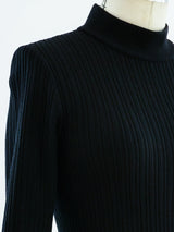 Alaia Fit and Flare Knit Dress Dress arcadeshops.com