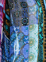 Mixed Print Silk Chiffon Shirt Top arcadeshops.com