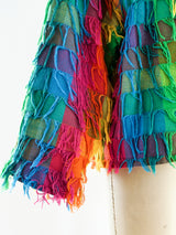 Rainbow Fringe Jacket Jacket arcadeshops.com