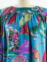 Ungaro Tiger Print Top Top arcadeshops.com
