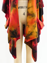 Tie Dye Silk Jacket Jacket arcadeshops.com