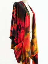 Tie Dye Silk Jacket Jacket arcadeshops.com