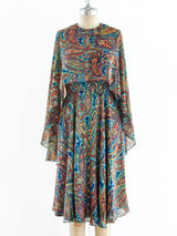 Oscar de la Renta Cape dress Dress arcadeshops.com