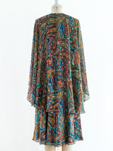 Oscar de la Renta Cape dress Dress arcadeshops.com