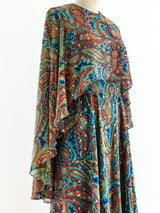 Oscar de la Renta Cape dress Dress arcadeshops.com