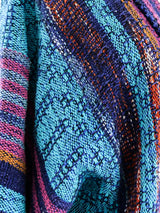 Handwoven Ikat Multicolor Duster Jacket arcadeshops.com