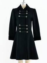 Yves Saint Laurent Russian Collection Wool Coat Jacket arcadeshops.com