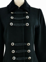 Yves Saint Laurent Russian Collection Wool Coat Jacket arcadeshops.com
