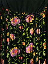 1920's Fringed Floral Piano Shawl Duster Jacket arcadeshops.com