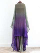 Christian Lacroix Ombre Silk Chiffon Gown Dress arcadeshops.com