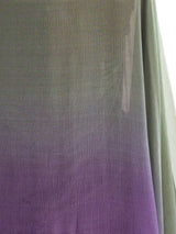 Christian Lacroix Ombre Silk Chiffon Gown Dress arcadeshops.com