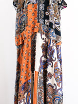 Chloe Scarf Print Silk Maxi Dress Dress arcadeshops.com