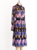 Silk Ikat Print Ensemble Suit arcadeshops.com