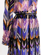 Silk Ikat Print Ensemble Suit arcadeshops.com