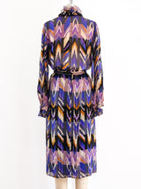 Silk Ikat Print Ensemble Suit arcadeshops.com