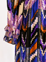 Silk Ikat Print Ensemble Suit arcadeshops.com