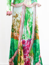 Jean Paul Gaultier Marble Printed Mesh Ensemble Suit arcadeshops.com