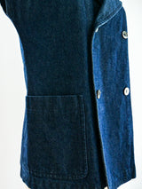 Comme des Garcons Sleeveless Denim Top Top arcadeshops.com