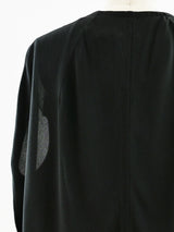 Rick Owens Crepe Top with Caged Shoulders Top arcadeshops.com