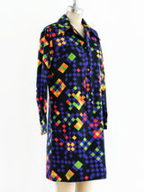 Lanvin Geometric Print Shirt Dress Dress arcadeshops.com