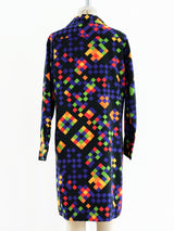 Lanvin Geometric Print Shirt Dress Dress arcadeshops.com